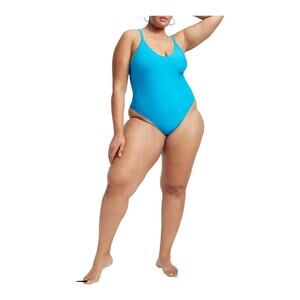 Good American swimsuit Always sunny one piece blue size 8 (US 5XL)